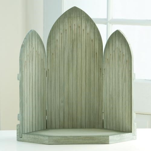 Willow Tree Christmas Story Sanctuary Nativity backdrop for Holy Family display
