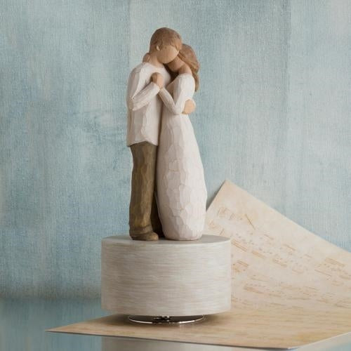 Promise Musical figurine as an anniversary and wedding keepsake gift