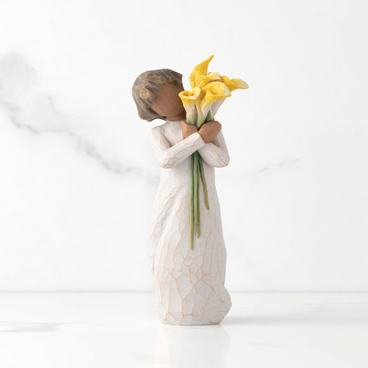 With Gratitude figurine as a thank you and appreciation keepsake gift